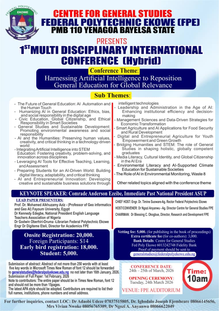 AI?Driven CGS International Conference cover